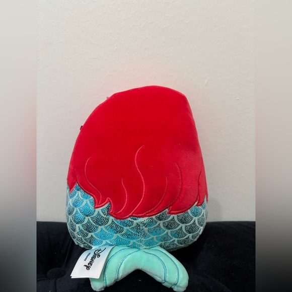 Little Mermaid Squishmallow with Red Hair and Purple Accents - Picture 6 of 6